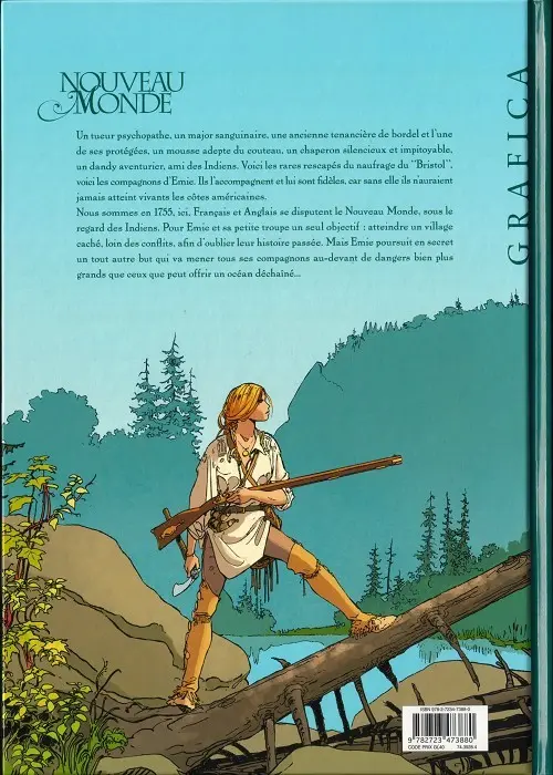 Verso de l'album Nouveau Monde Tome 1 Emie