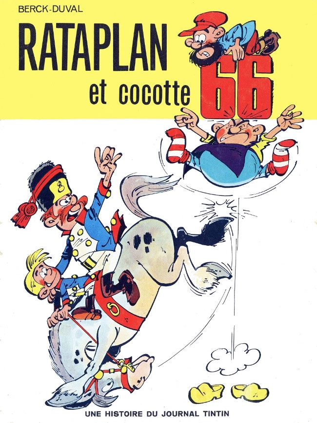 Couverture de l'album Rataplan Tome 3 Rataplan et cocotte 66