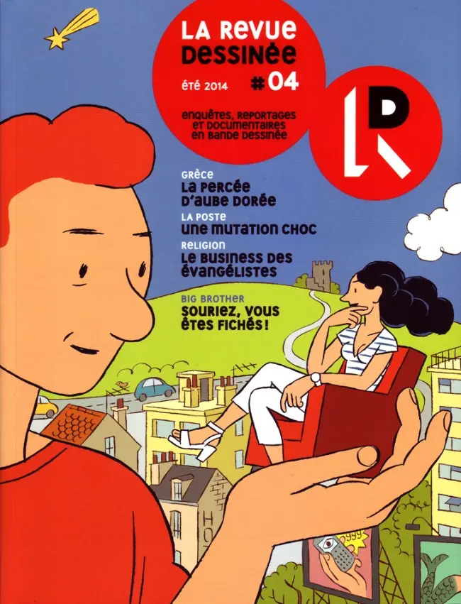 Couverture de l'album La Revue dessinée #4