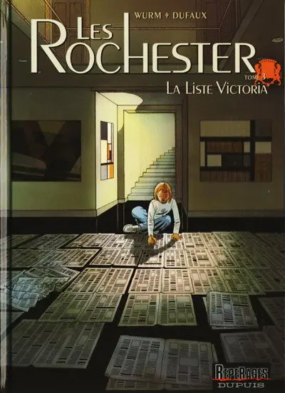 Couverture de l'album Les Rochester Tome 3 La liste Victoria