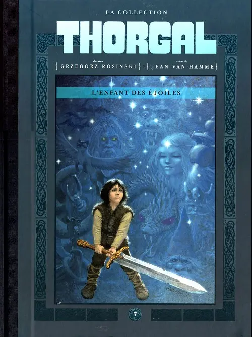 Couverture de l'album Thorgal La collection Tome 7 L'enfant des étoiles