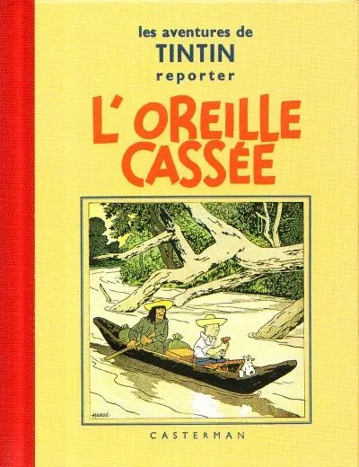 Couverture de l'album Tintin Tome 6 L'oreille cassée