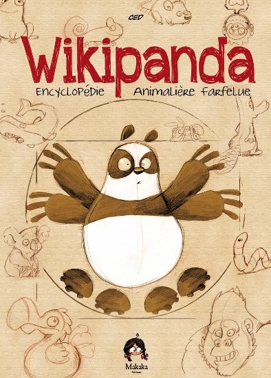 Couverture de l'album Wikipanda Tome 1 Encyclopédie Animalière Farfelue