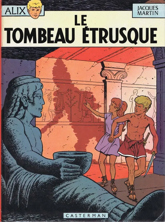 Couverture de l'album Alix Tome 8 Le tombeau étrusque