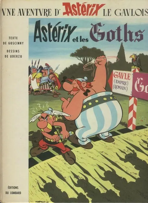 Couverture de l'album Astérix Tome 3 Astérix et les Goths
