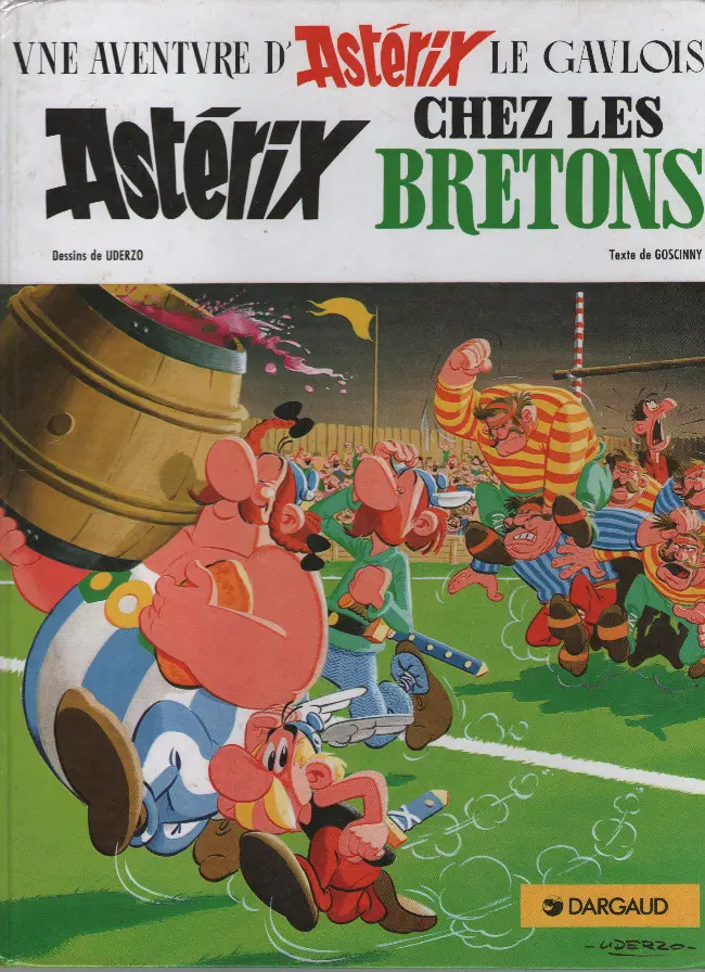 Couverture de l'album Astérix Tome 8 Astérix chez les Bretons