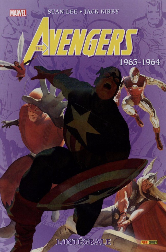 Couverture de l'album The Avengers - L'intégrale Tome 1 1963-1964