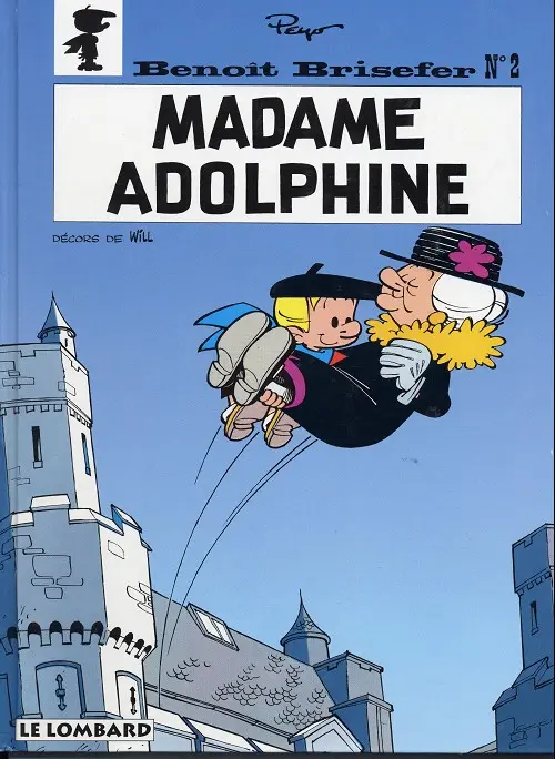 Couverture de l'album Benoît Brisefer Tome 2 Madame Adolphine