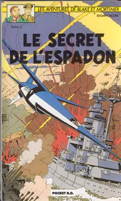 Couverture de l'album Blake et Mortimer Tome 3 Le Secret de l'Espadon