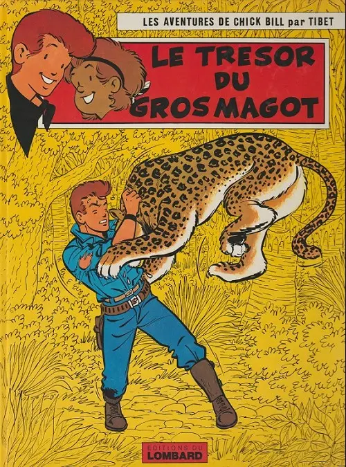 Couverture de l'album Chick Bill Tome 4 Le trésor du gros magot