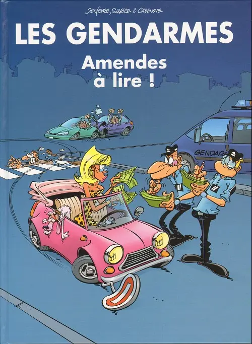 Couverture de l'album Les Gendarmes Tome 10 Amendes à lire !