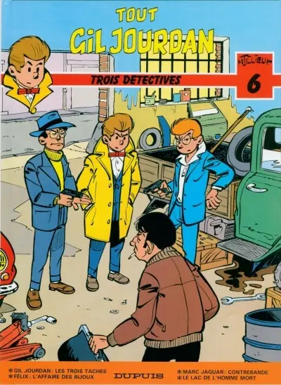 Couverture de l'album Gil Jourdan Tout Gil Jourdan Tome 6 Trois détectives