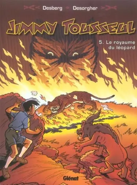 Couverture de l'album Les aventures de Jimmy Tousseul Tome 5 Le royaume du léopard