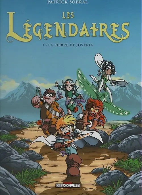 Couverture de l'album Les Légendaires Tome 1 La pierre de Jovénia