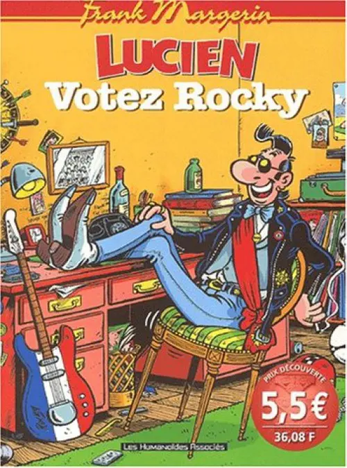 Couverture de l'album Lucien Tome 1 Votez Rocky
