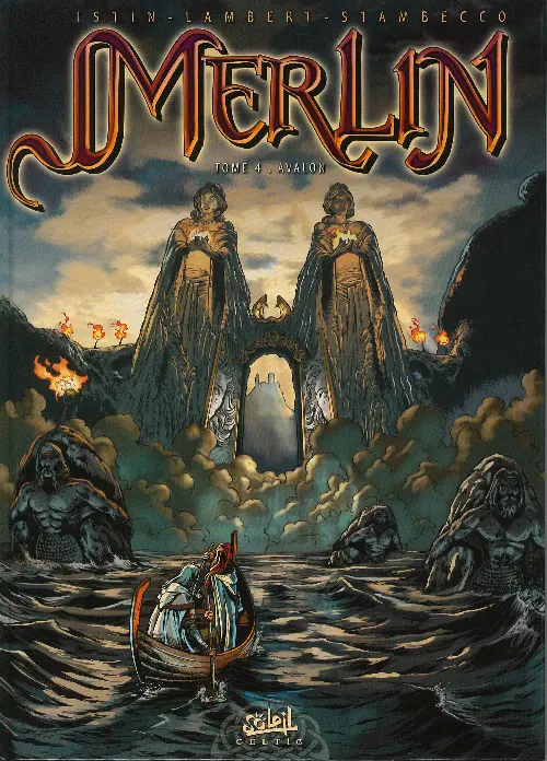 Couverture de l'album Merlin Tome 4 Avalon