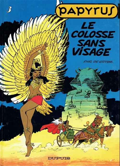 Couverture de l'album Papyrus Tome 3 Le colosse sans visage