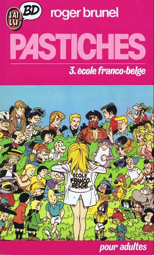 Couverture de l'album Pastiches Tome 3 École franco-belge