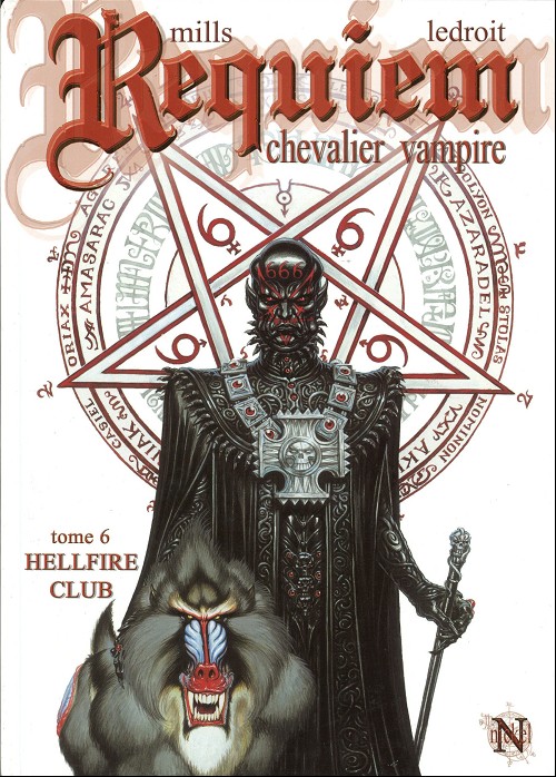 Couverture de l'album Requiem Chevalier Vampire Tome 6 Hellfire club