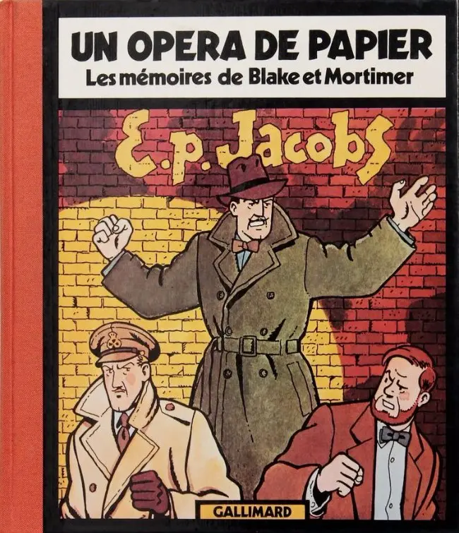 Couverture de l'album Un opéra de papier - Les mémoires de Blake et Mortimer