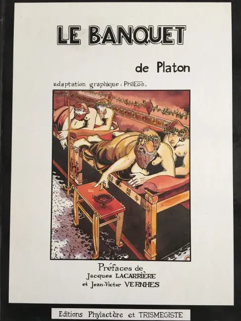 Couverture de l'album Le Banquet de Platon