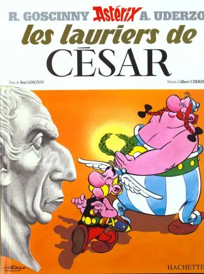 Couverture de l'album Astérix Tome 18 Les lauriers de César