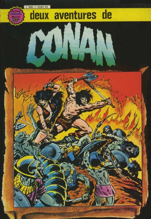 Couverture de l'album Conan le barbare Album N° 3
