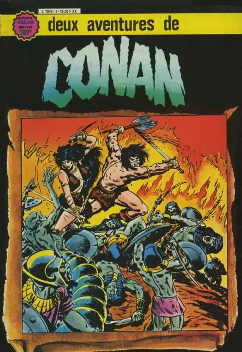 Couverture de l'album Conan le barbare Album N° 3