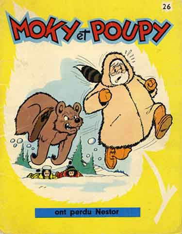 Couverture de l'album Moky et Poupy Tome 26 Moky et Poupy ont perdu Nestor