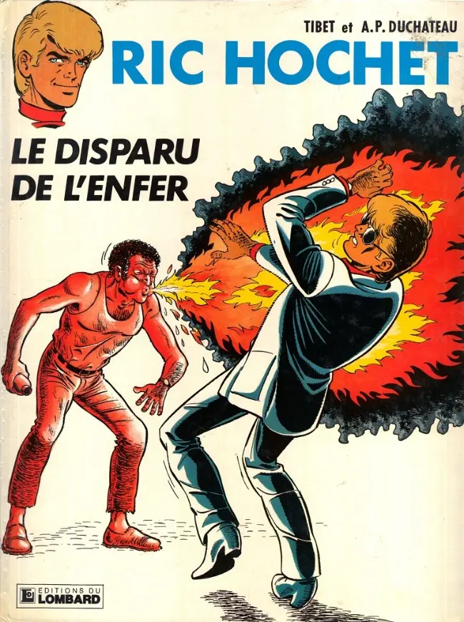 Couverture de l'album Ric Hochet Tome 39 Le disparu de l'enfer