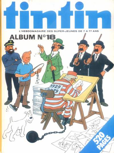 Couverture de l'album Tintin N° 18