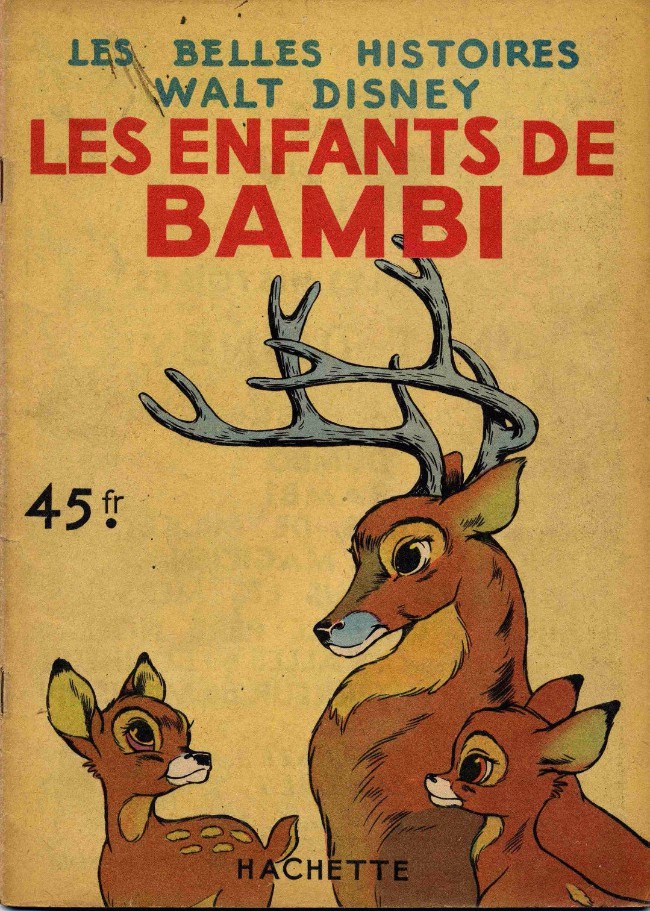 Couverture de l'album Les Belles histoires Walt Disney Tome 9 Les enfants de Bambi