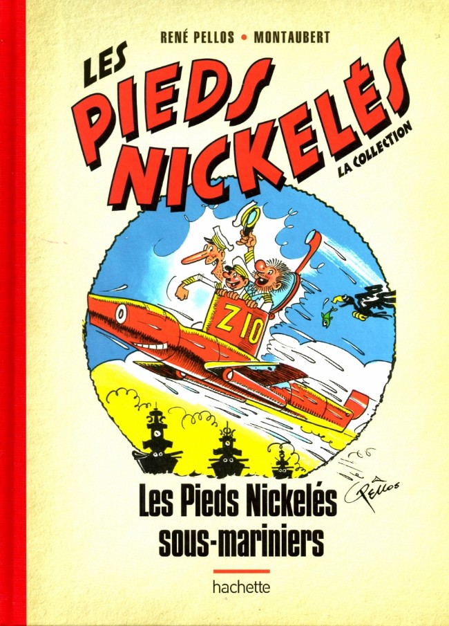 Couverture de l'album Les Pieds Nickelés - La collection Tome 51 Les Pieds Nickelés sous-mariniers