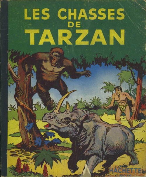 Couverture de l'album Tarzan N° 18 Les chasses de Tarzan