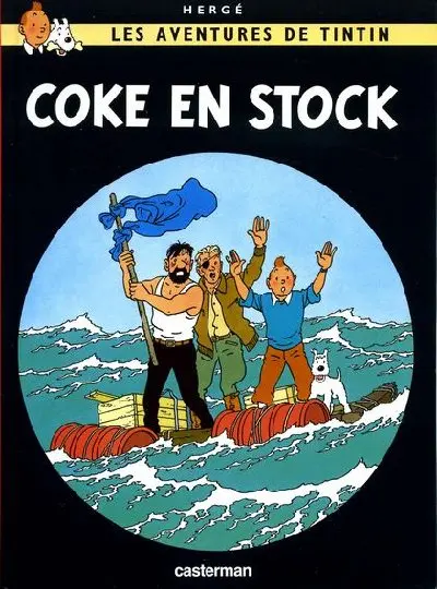 Couverture de l'album Tintin Tome 19 Coke en stock