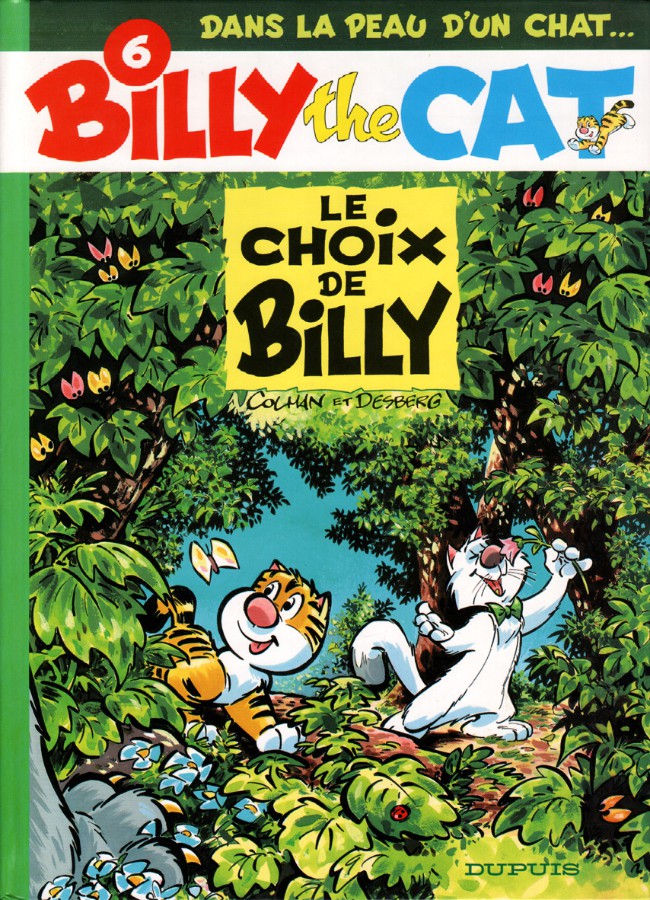 Couverture de l'album Billy the Cat Tome 6 Le choix de Billy