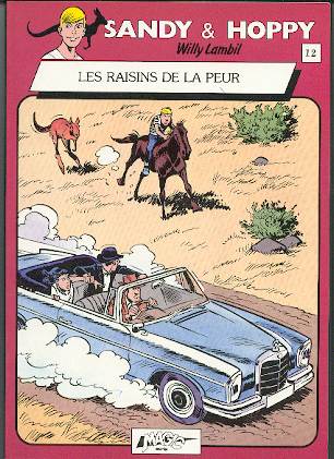 Couverture de l'album Sandy & Hoppy 12 Les raisins de la peur