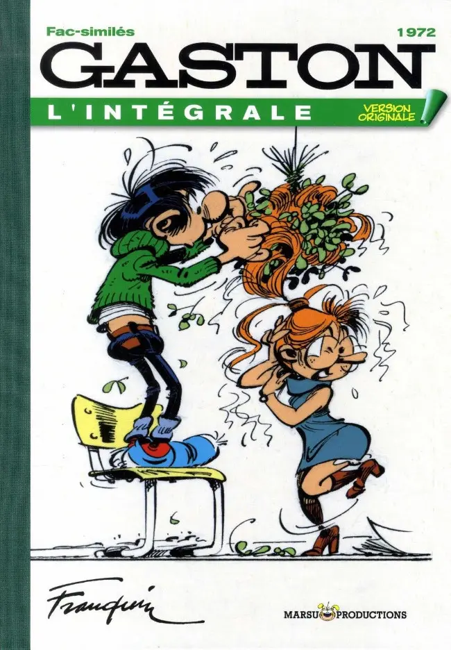 Couverture de l'album Gaston L'intégrale (Version Originale) Tome 12 Gaston 1972