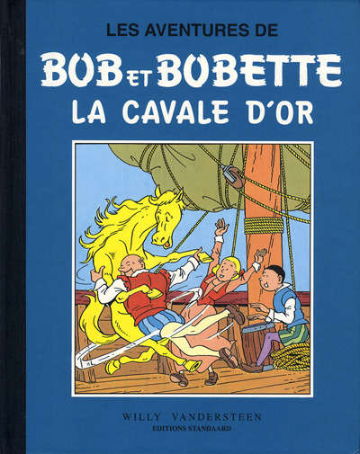 Couverture de l'album Bob et Bobette Tome 8 La cavale d'or
