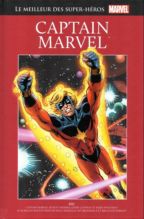 Couverture de l'album Le meilleur des Super-Héros Marvel Tome 25 Captain marvel