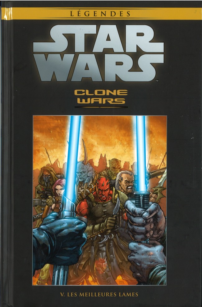 Couverture de l'album Star Wars - Légendes - La Collection Tome 20 Clone Wars - V. Les Meilleurs Lames