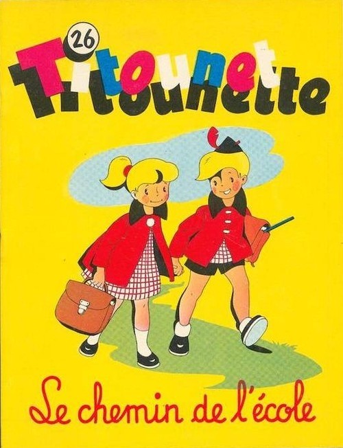 Couverture de l'album Titounet et Titounette Tome 26 Le chemin de l'école