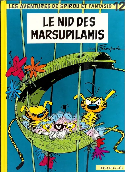 Couverture de l'album Spirou et Fantasio Tome 12 Le nid des Marsupilamis