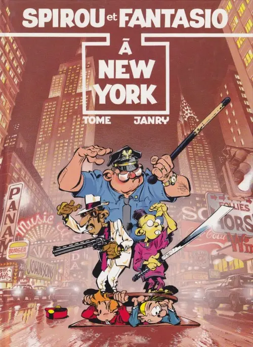 Couverture de l'album Spirou et Fantasio Tome 39 Spirou à New York