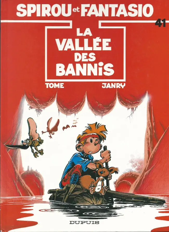 Couverture de l'album Spirou et Fantasio Tome 41 La vallée des bannis