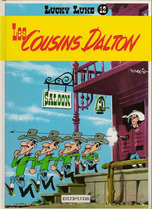 Couverture de l'album Lucky Luke Tome 12 Les cousins Dalton