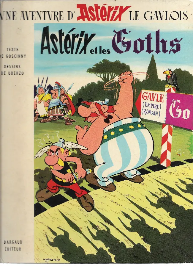 Couverture de l'album Astérix Tome 3 Astérix et les Goths