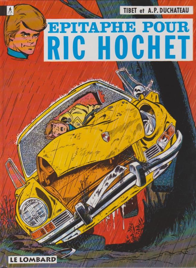 Couverture de l'album Ric Hochet Tome 17 Épitaphe pour Ric Hochet