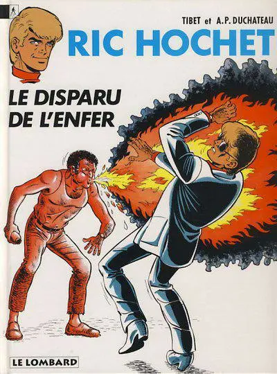 Couverture de l'album Ric Hochet Tome 39 Le disparu de l'enfer