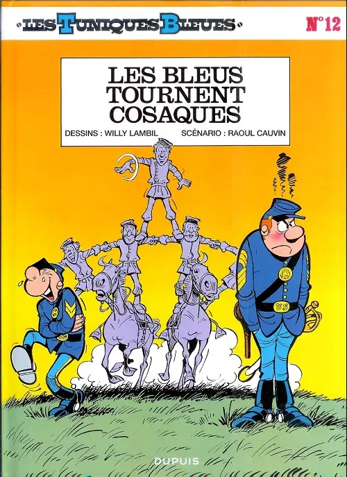 Couverture de l'album Les Tuniques Bleues Tome 12 Les Bleus tournent cosaques